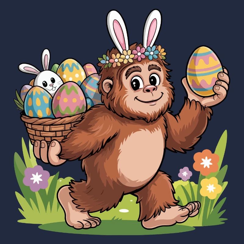 Happy Easter Sweet Easter Bunny Egg Hunt Easter Eggs