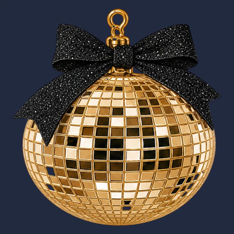 Boule disco avec arc