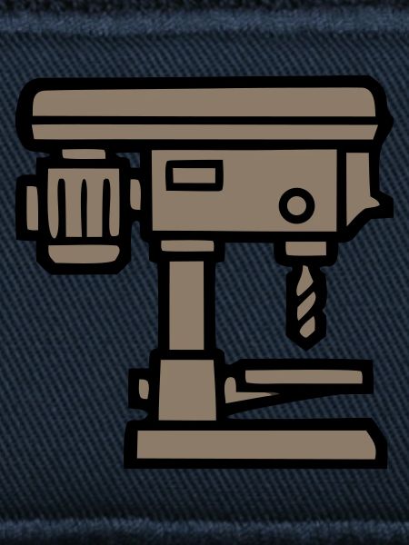Stand Drill Tool Icon