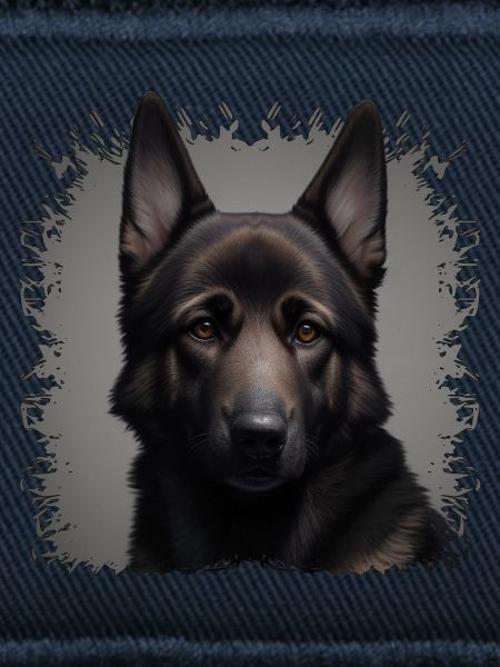Dunkler Schäferhund 