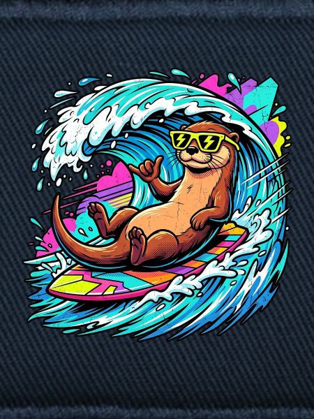 Relaxed Surfer Otter