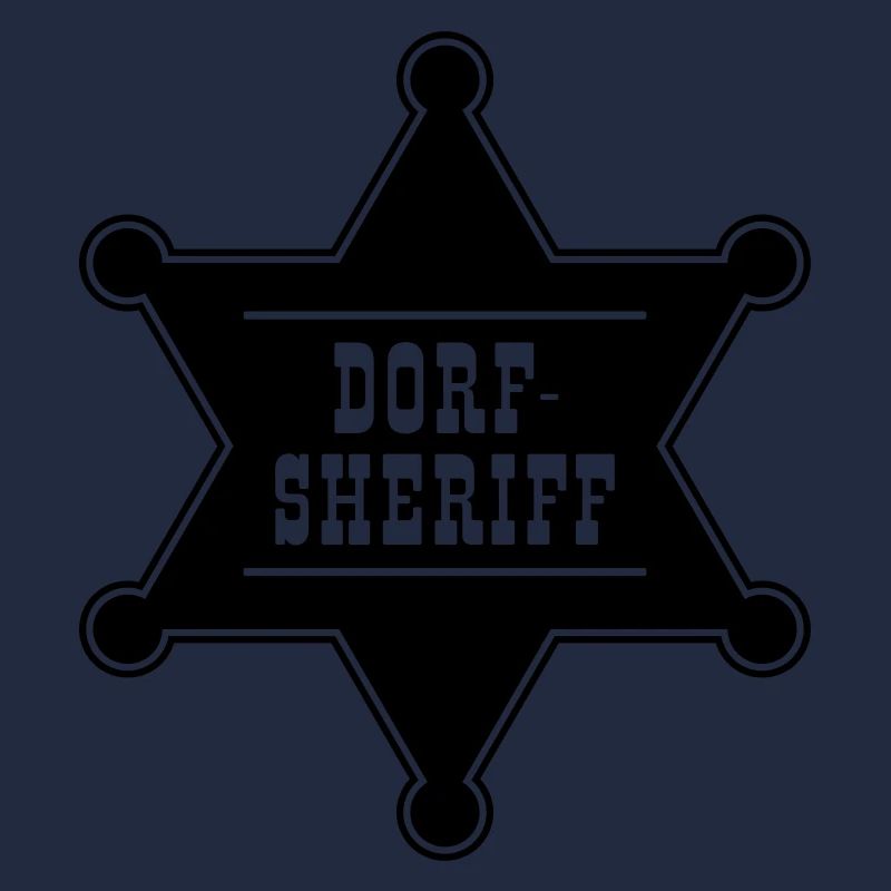 Dorf-Sheriff-Stern