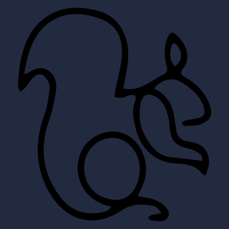 Einschnadiges Eichhörnchen