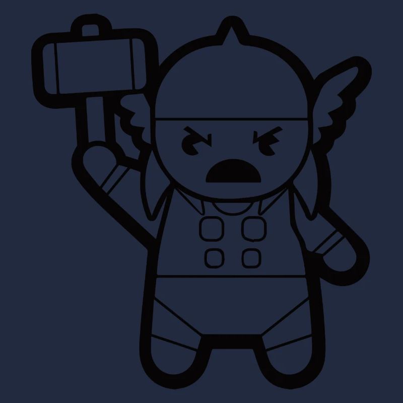 THOR MIT HAMMER Superheld Minifigur