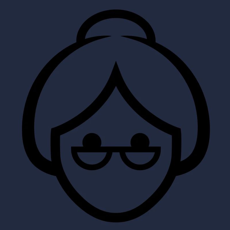 Gesicht einer Großmutter