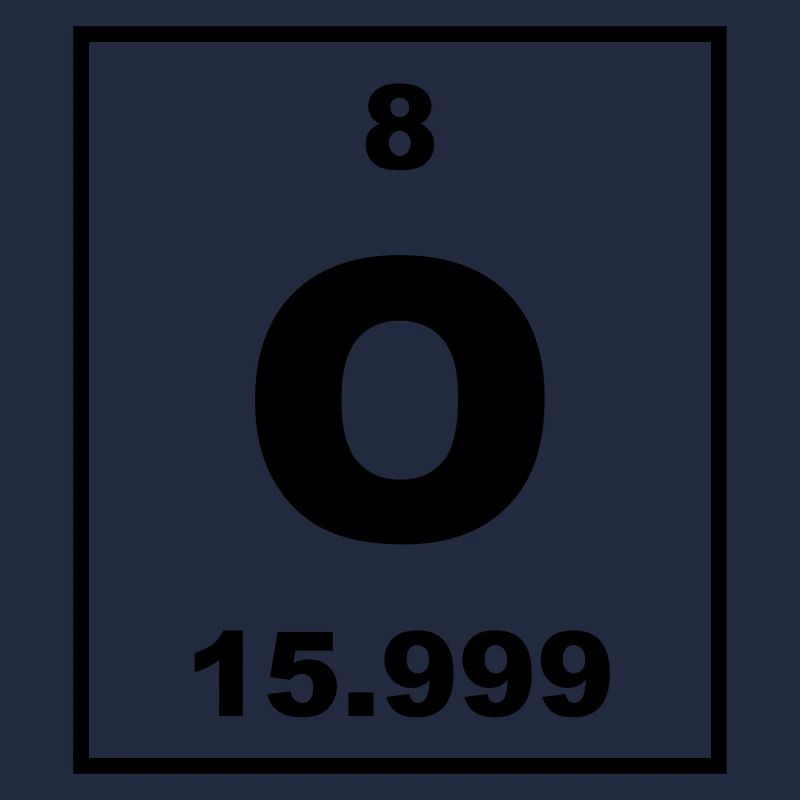 Element 008 - O (oxygen) - Small