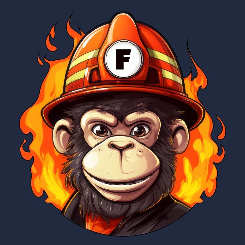 Feuerwehr Affe
