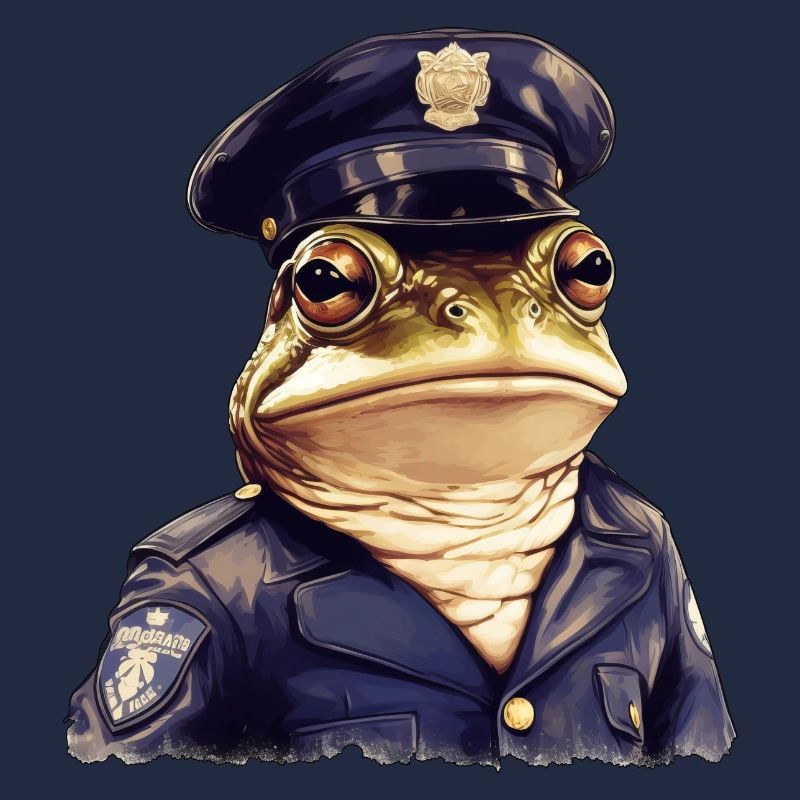 Polizei Frosch