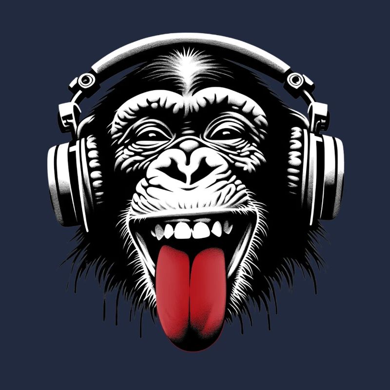 Kopfhörer Affe Musik Monkey World 🎧