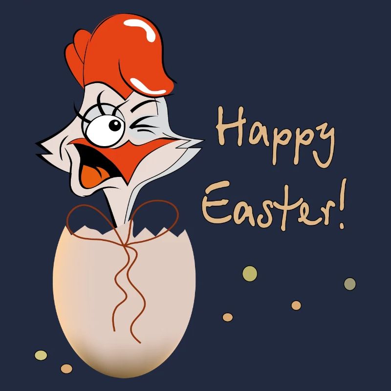 Joyeuses Pâques Coq