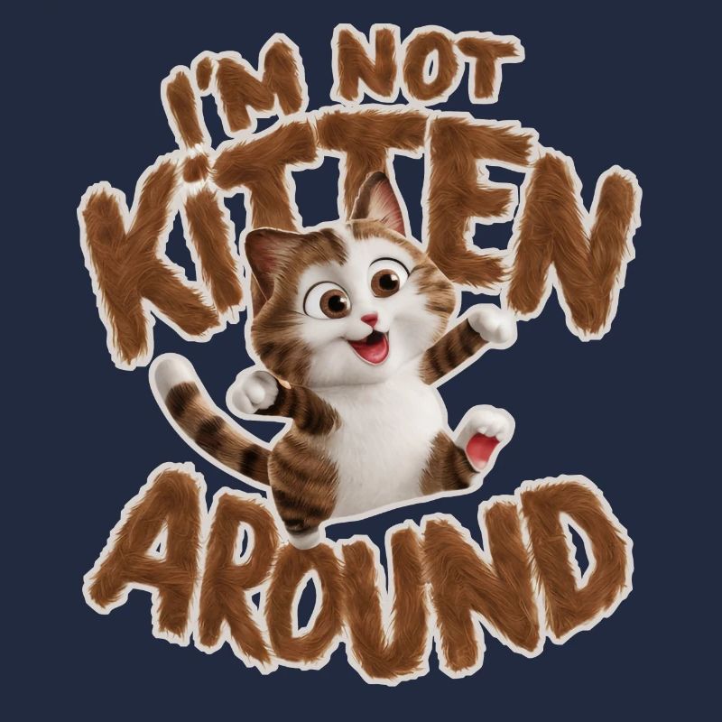 Chat - Je ne suis pas chaton around_2