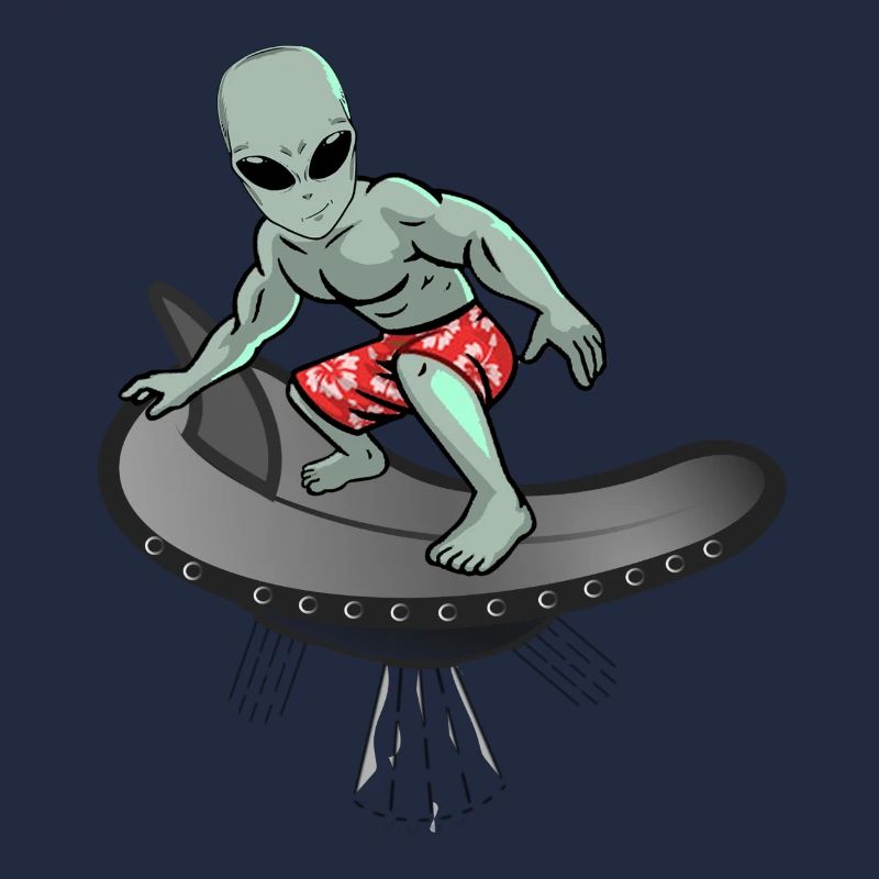 Surf extraterrestre cool