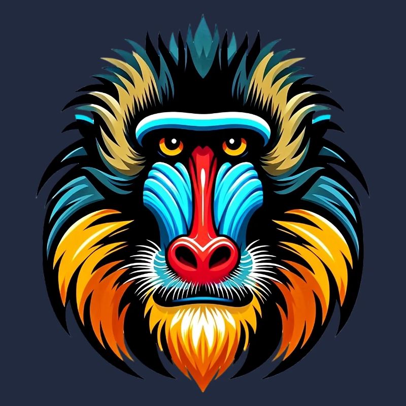 Mandrill-Affe