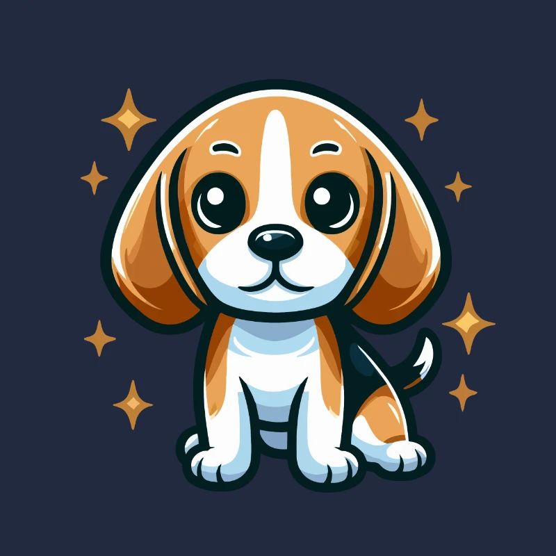Chien Beagle Chibi