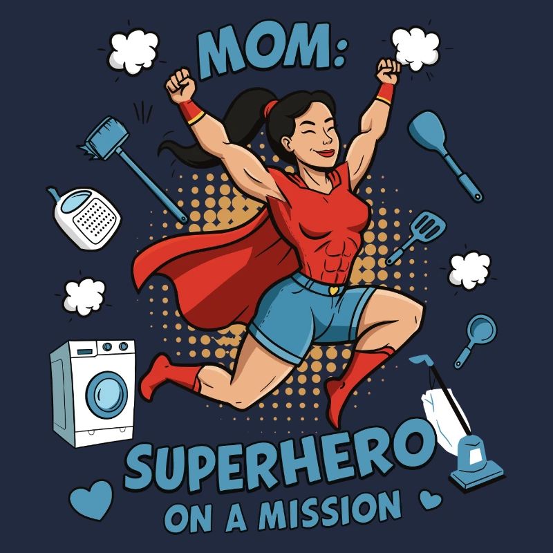 Mutter, Superheldin auf einer Mission !