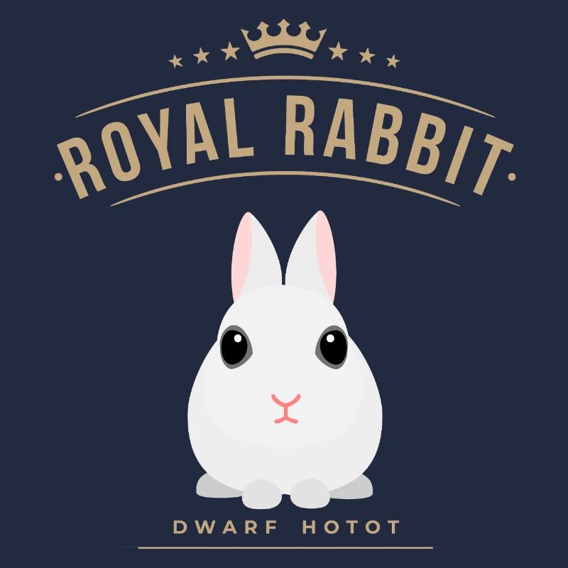 ROYAL RABBIT Dwarf hotot - Dwarf hotot