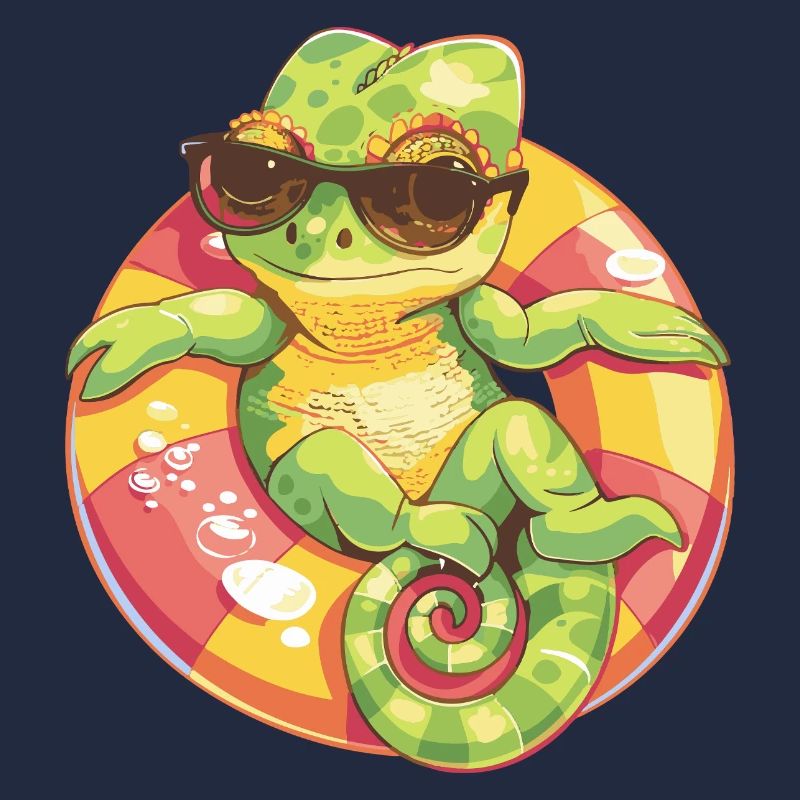 Chameleon Comic Cool