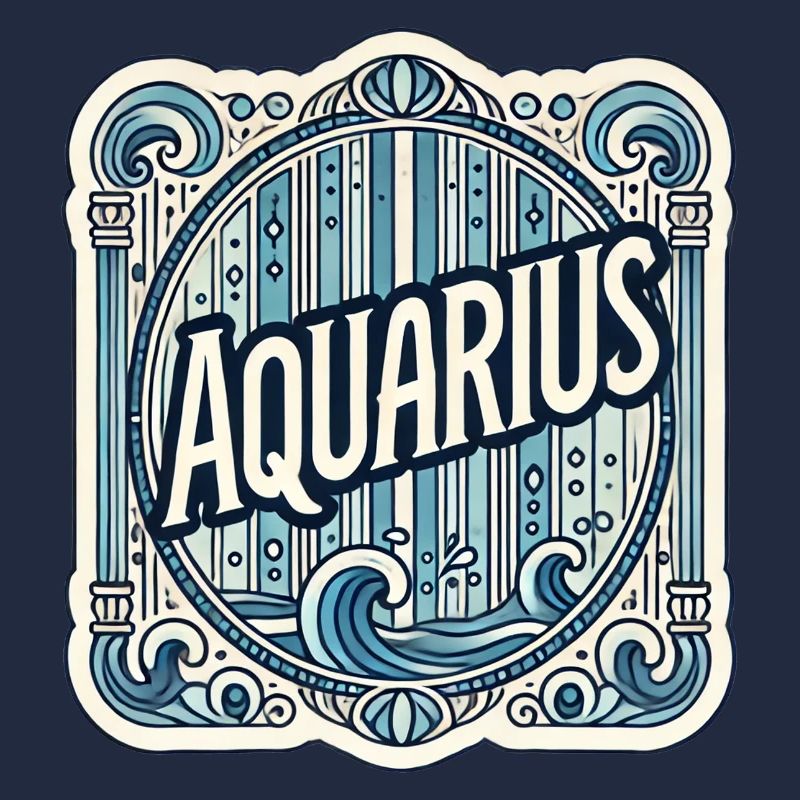 Wassermann Sternbild Konstellation Design