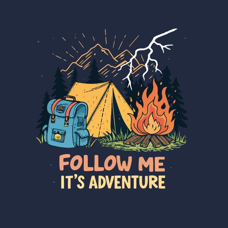 Abenteuer Camping Feuerzelt