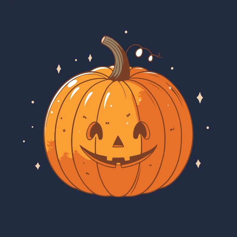 Smiling Pumpkin Halloween