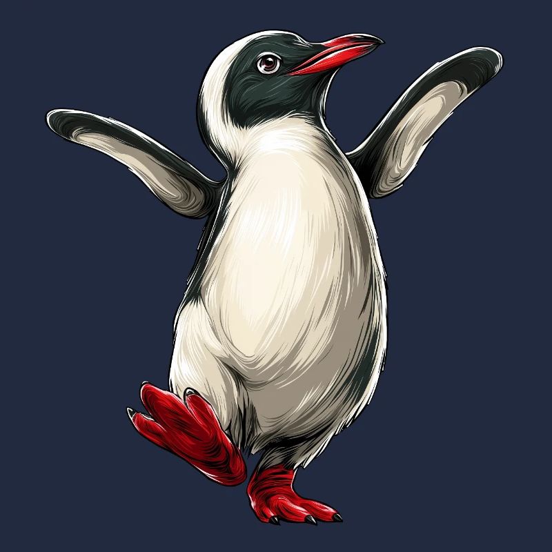 fröhlicher Pinguin :)