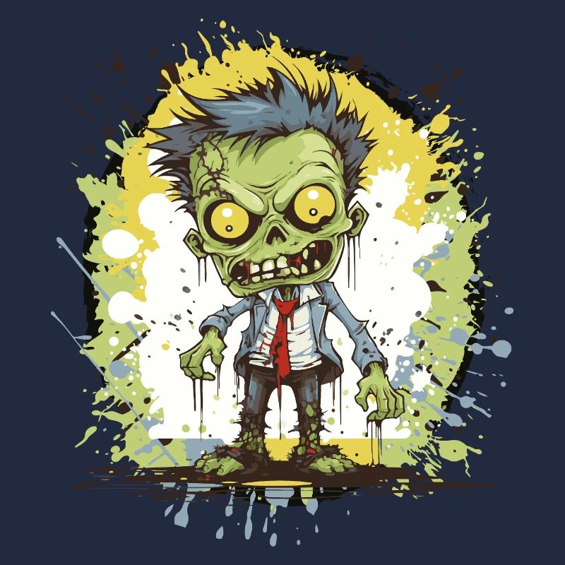 Zombie Comic Splatter
