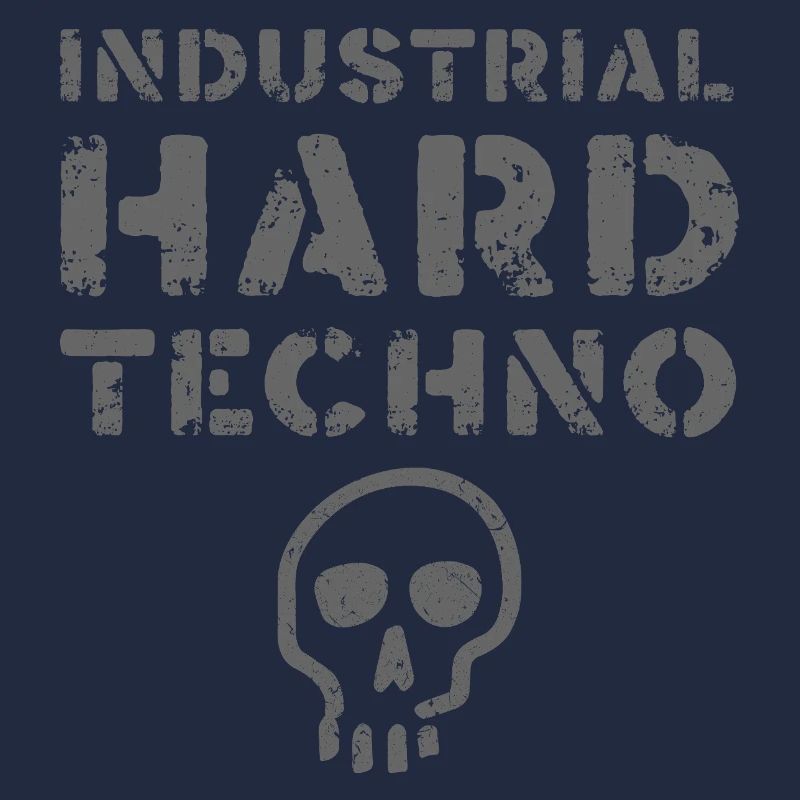 Industrial Hard Techno Totenschädel