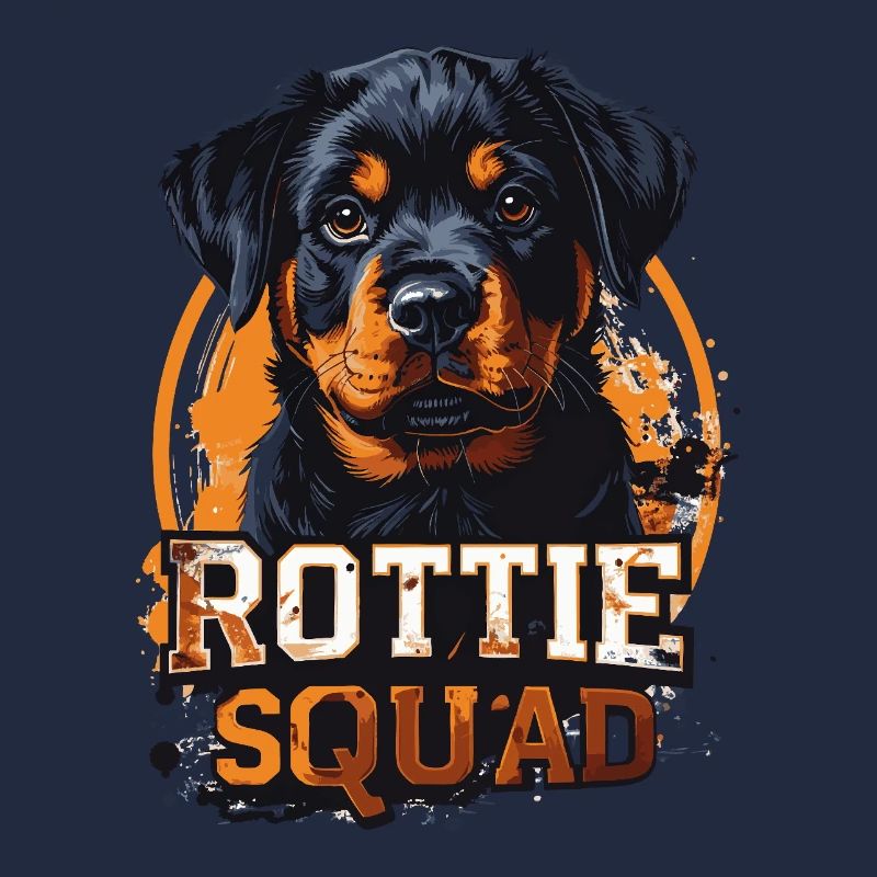 Rottie Squad – Strong Rottweiler design