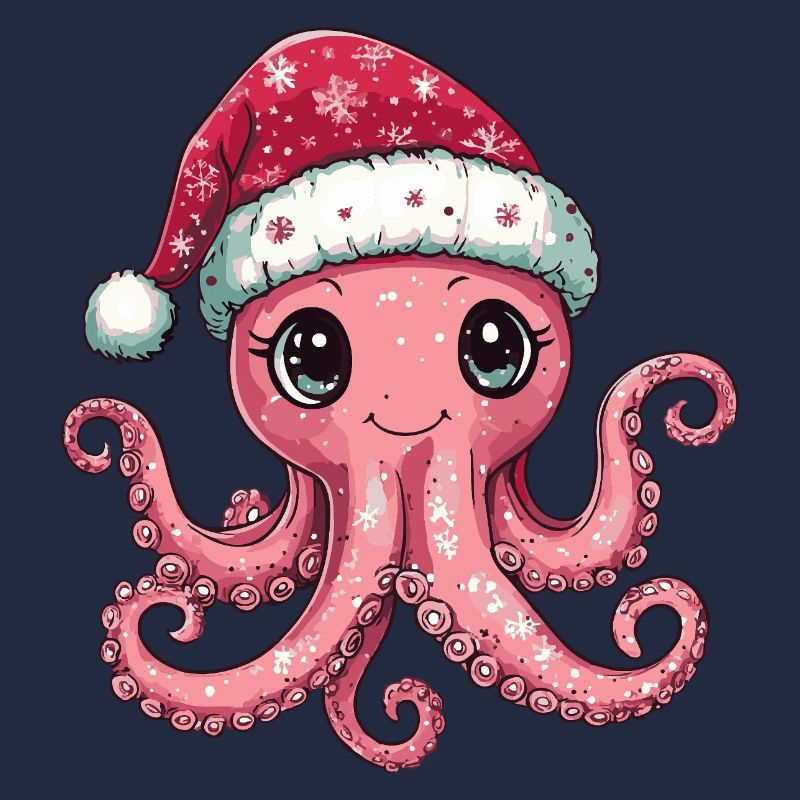 Noël de Noël pieuvre
