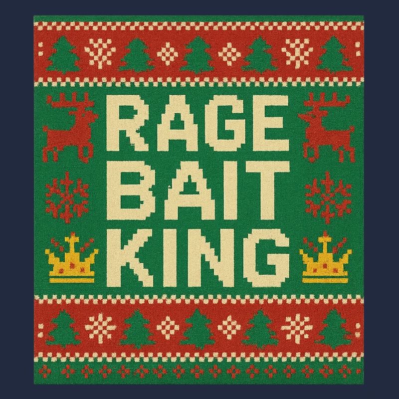 Roi de la rage Style pull moche, mème drôle