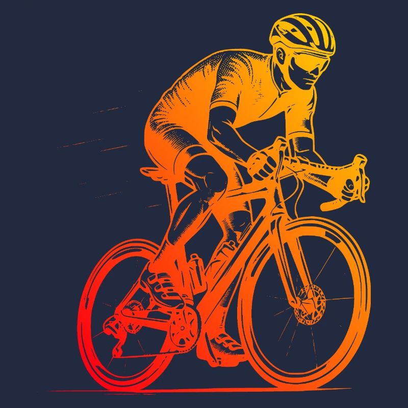 Modernes Roadbike Artwork