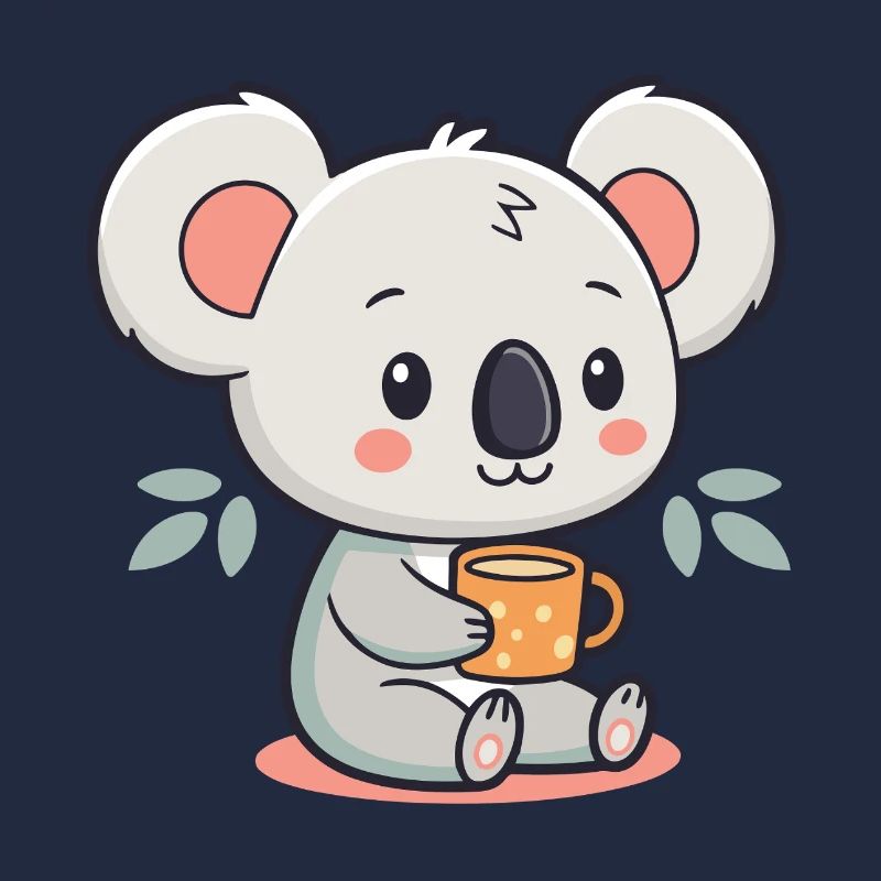 Koala Süße Kaffeetasse