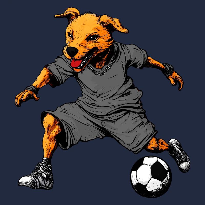 Fussballer Hund