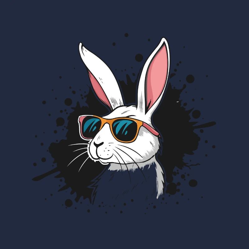 Solarbunny mit Pop-Art-Brille