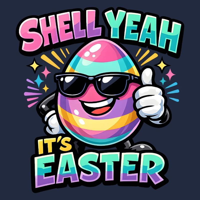 Shell Yeah It's Easter Ostern Spruch Hell yeah