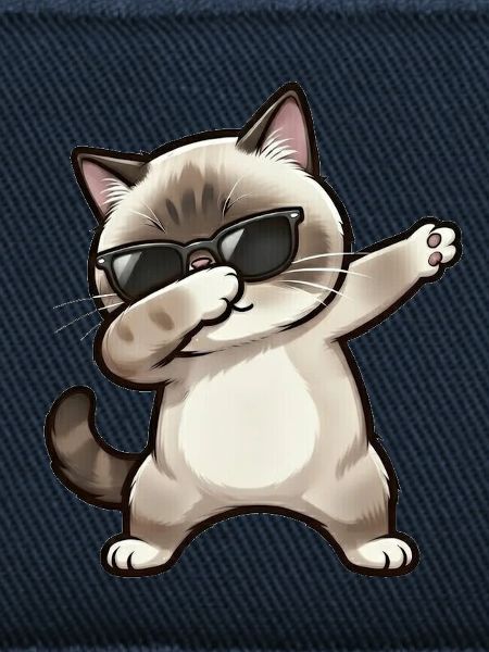 Dabbing Ragdoll Cat