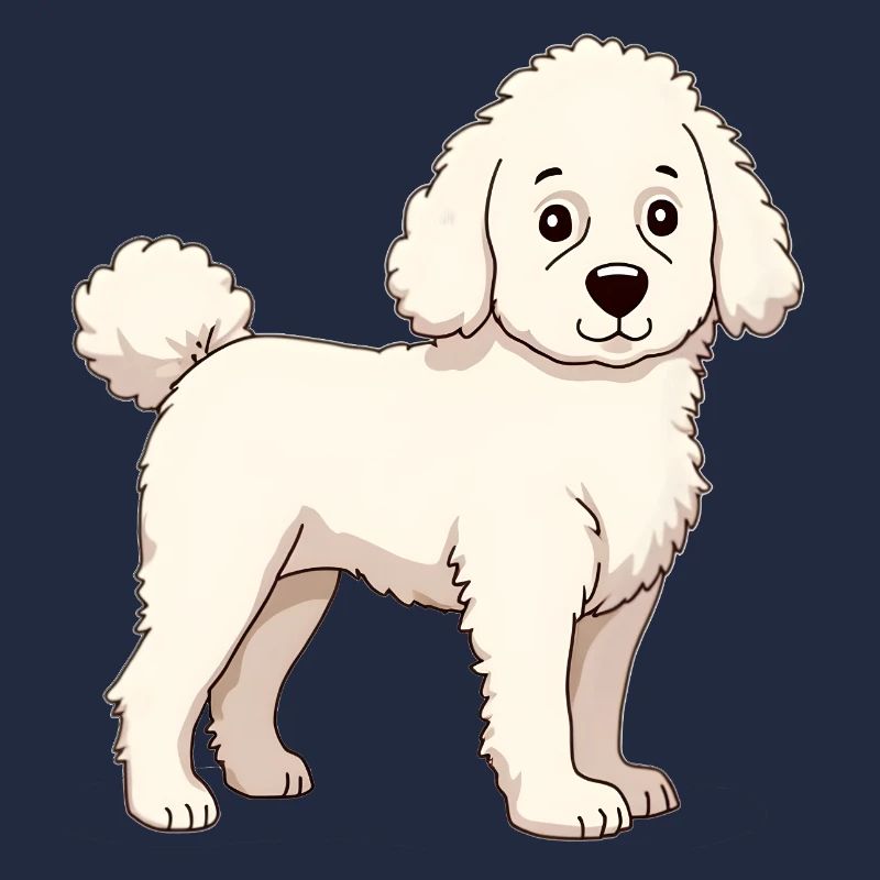 White Poodle