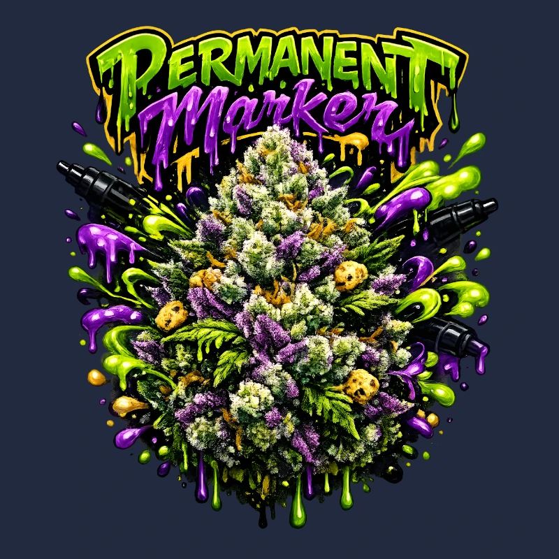 Permanent Marker Graffiti Print