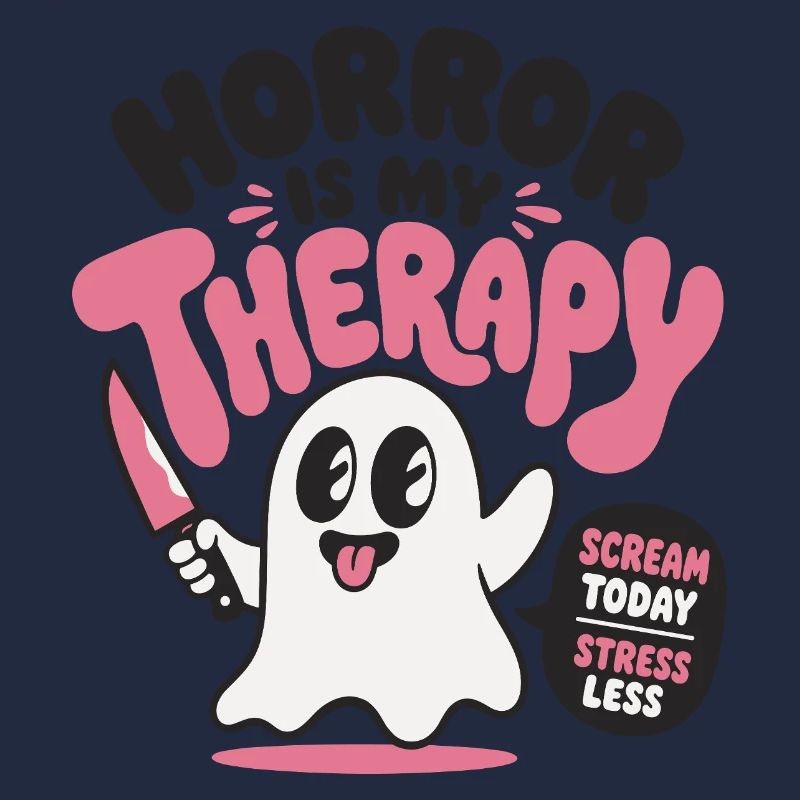 Horror Is My Therapy Ghost
