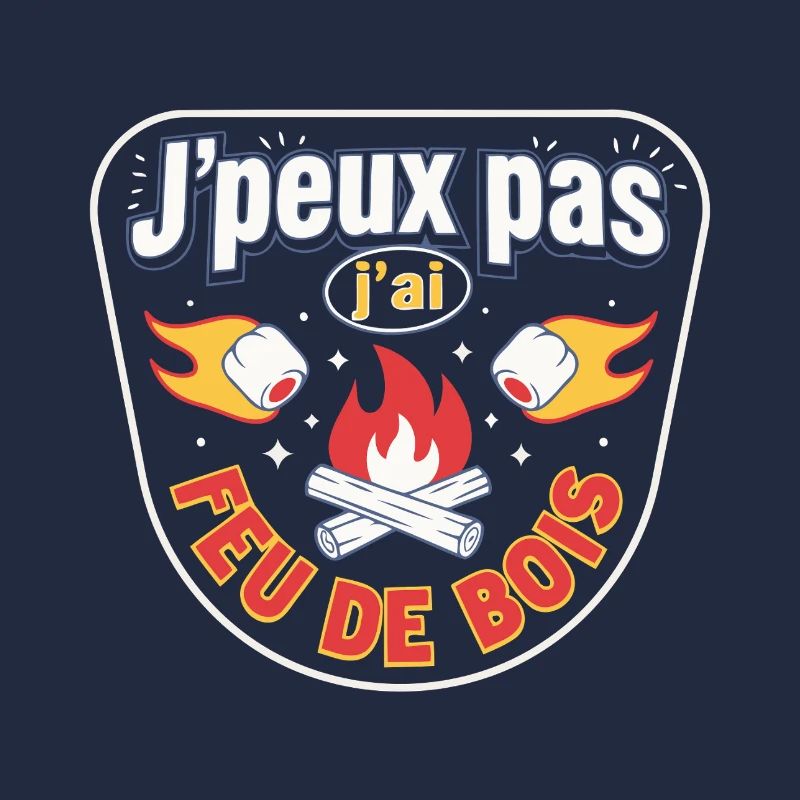 Feu de Bois Plaisant Patch