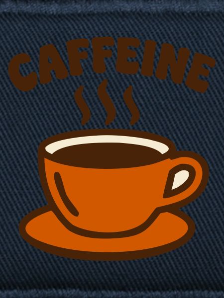 Kaffeetasse Caffeine Logo
