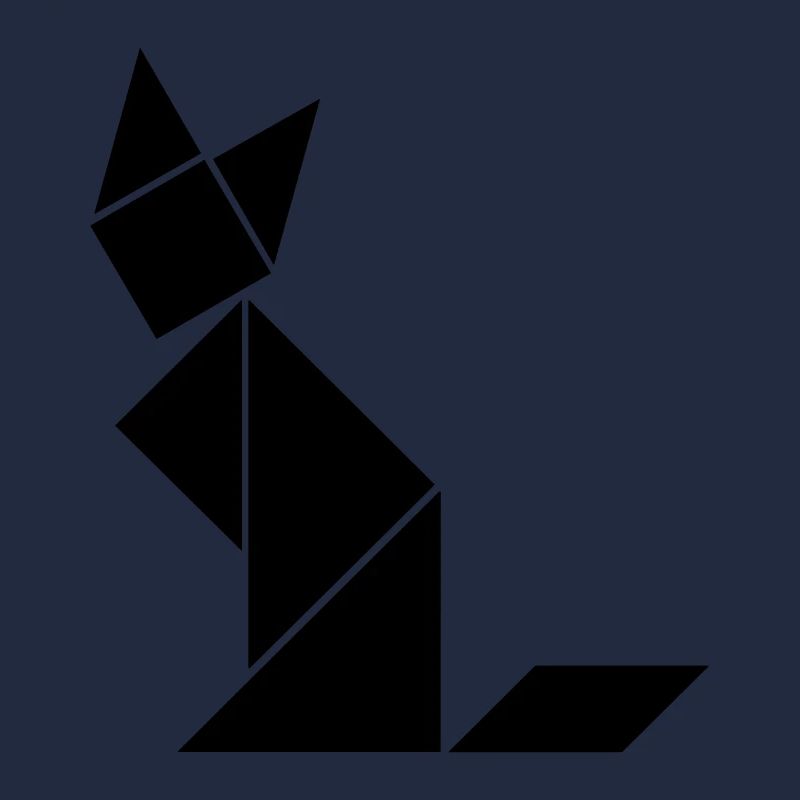 Tangram Katze