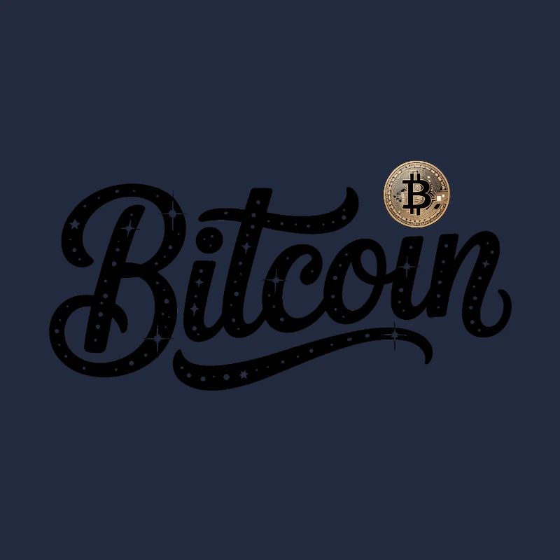 Bitcoin Logo - Crypto Coding Sticker