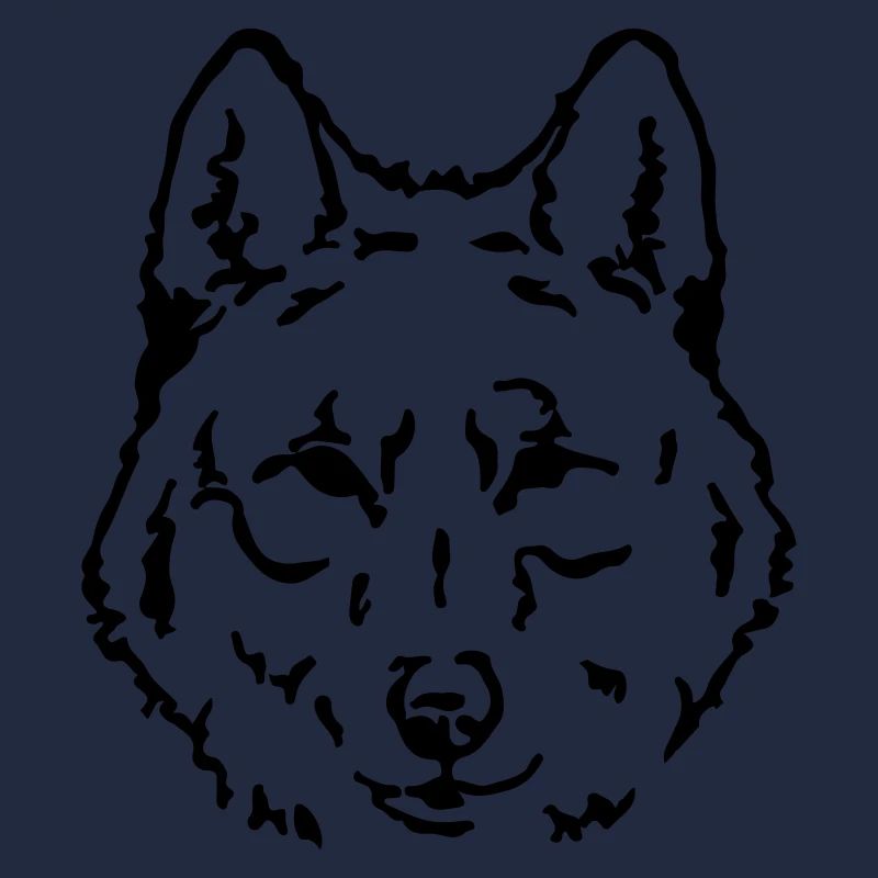 wolf face