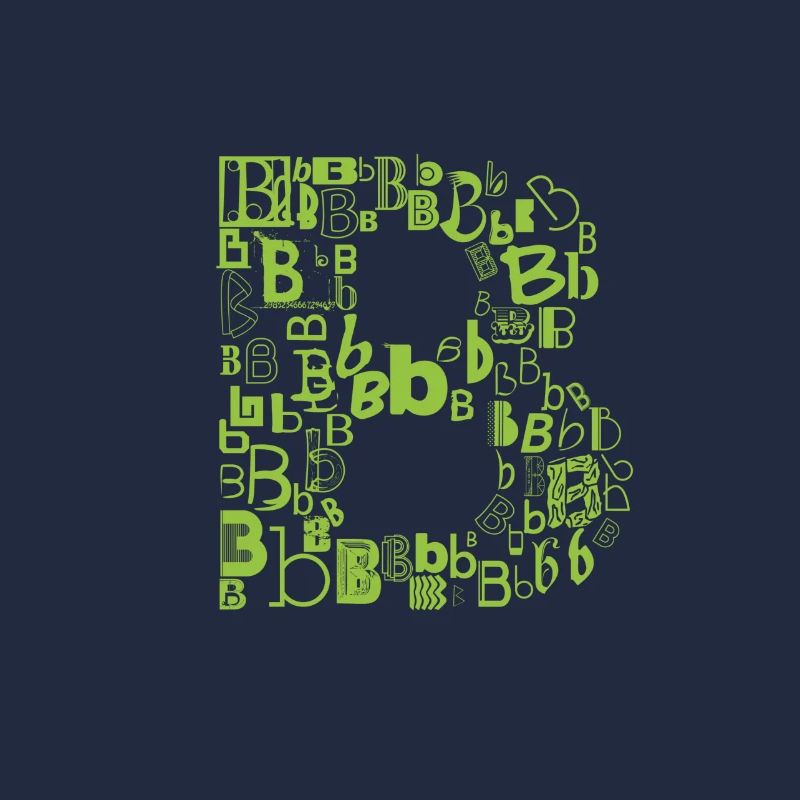 Schriftart Mode B
