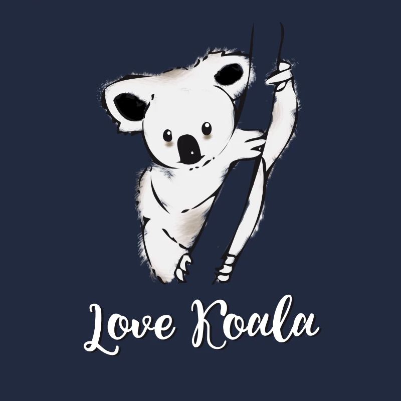 Koala Tree Bear Hang Nap Chill Cool Hipster Lol