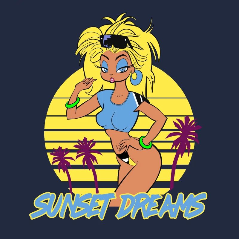 Sunset Dreams Pinup Pink