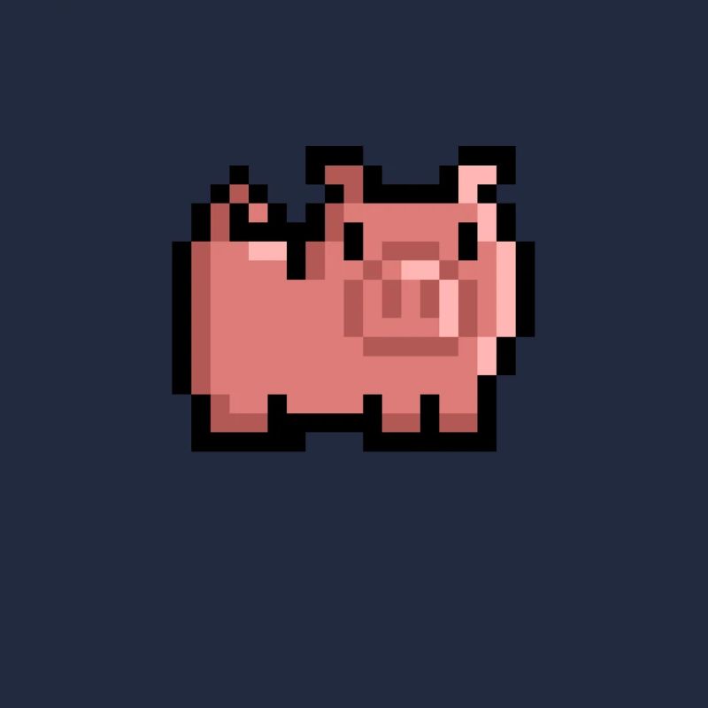 Retro Schwein