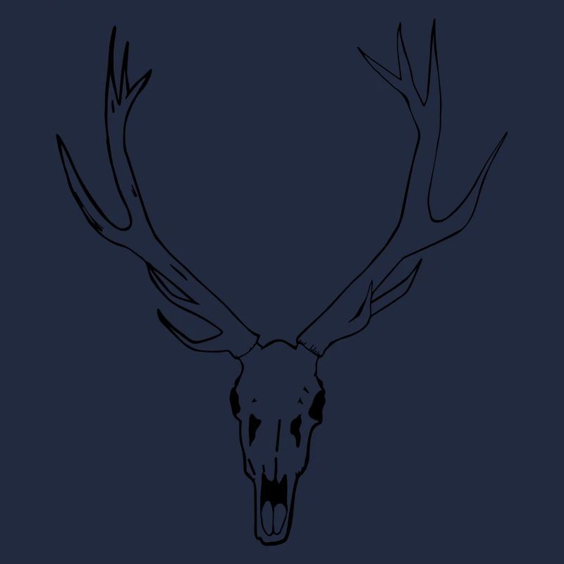 Deer skull