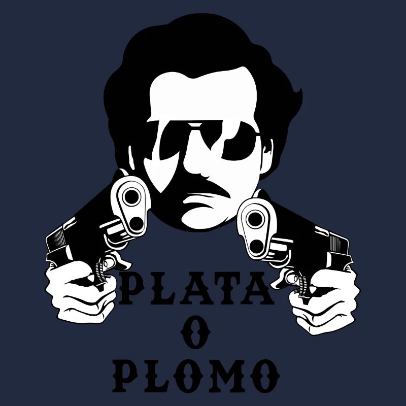 Pablo Escobar - Silber oder Blei-T-Shirt